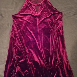 Cynthia Rowley Velvet dress size XL